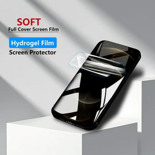  soliocial 2Pack Privacy Film Hydrogel Screen Protector  Compatible with iPhone 15 Pro Max,【Case Friendly】【High Sensitivity】  Anti-Spy Soft TPU Protective Film (Not Tempered Film) : Cell Phones &  Accessories
