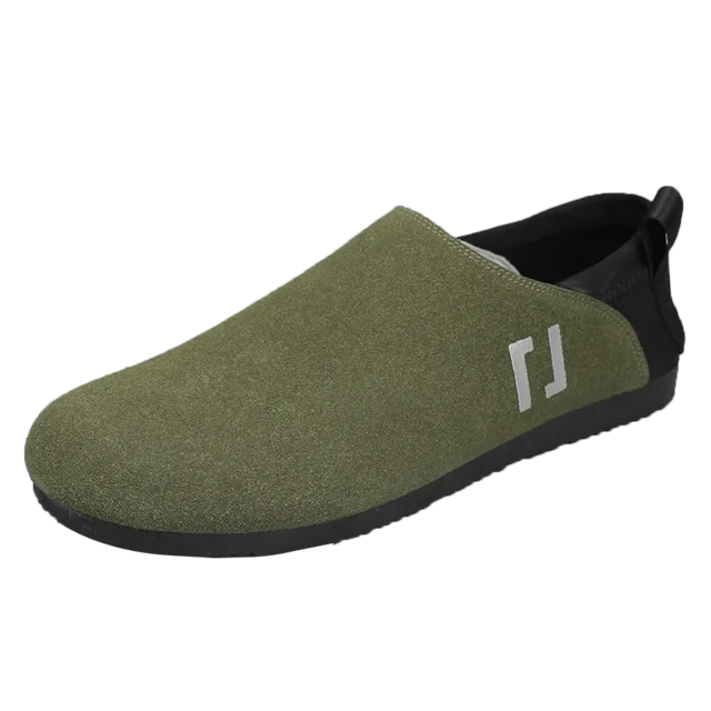 Nouvelles Chaussures d'Été en Forme de Haricot, Chaussures Simples à Semelle Souple, Chaussures de Travail Décontractées en Cuir Rétro, Chaussures Muller 2024