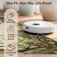 thumbnail image 6 of Design&I 5'x7' Ultra Soft Area Rug, Moody Botanical Bird Border Vintage Foliage Whimsical Scroll None Fluffy Washable Non Shedding for Bedroom Living Room Home Office, 6 of 7