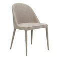 thumbnail image 2 of Moe's Home Collection Burton 18" Fabric Dining Chair in Beige (Set of 2), 2 of 9