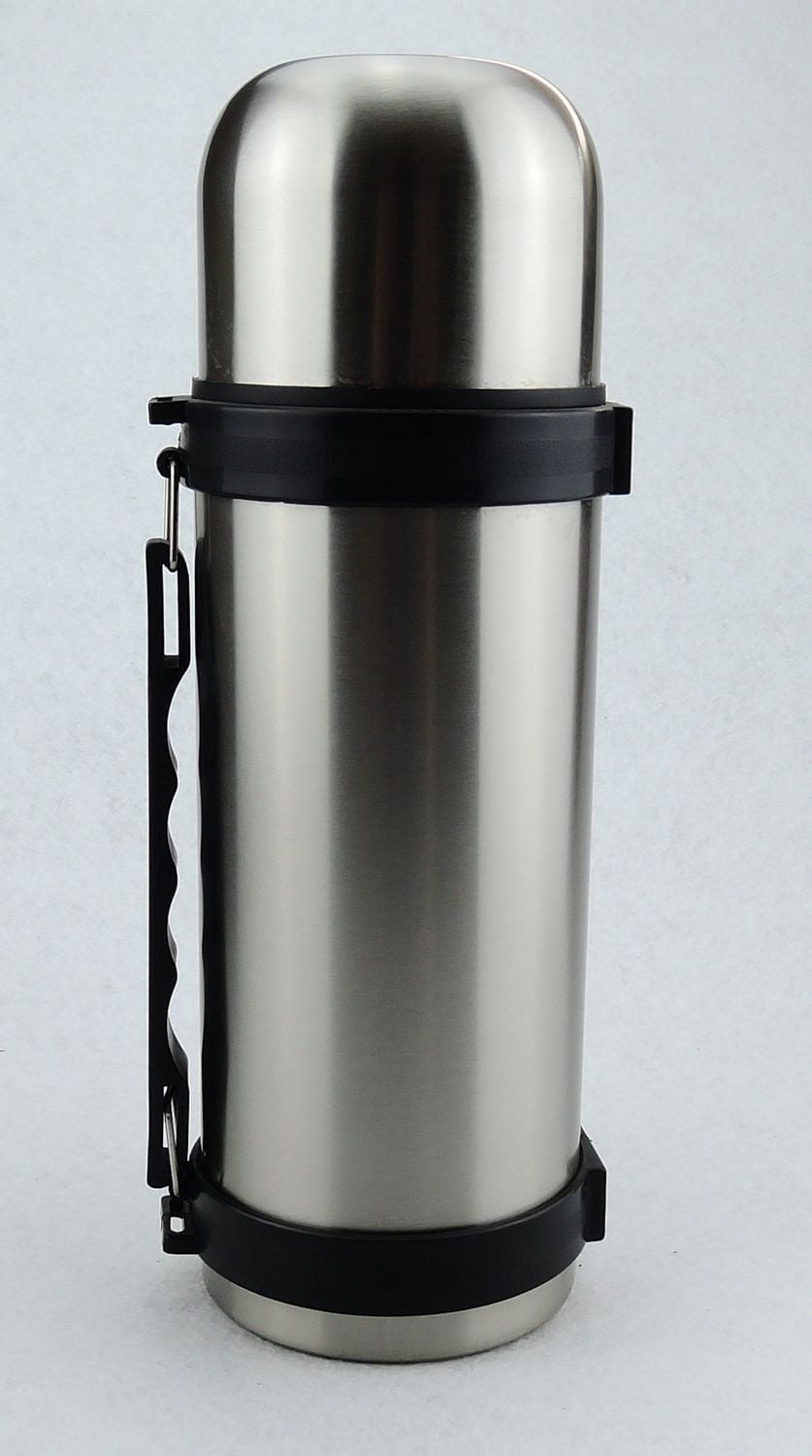 Mainstays Stainless Steel Insulated Flask, 1.0 L