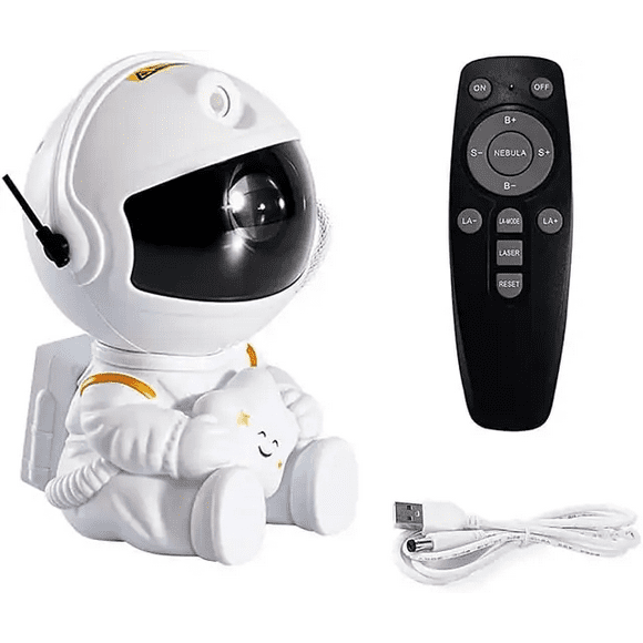 Trendylis Astronaut Star Projector Lights - 2nd Generation Space Buddy Projector Star Nebula Ceiling LED Lamp with Timer and Remote