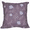 Purple, variant on Simply Daisy 16" x 16" Spring Blooms Floral Print Pillow, Navy