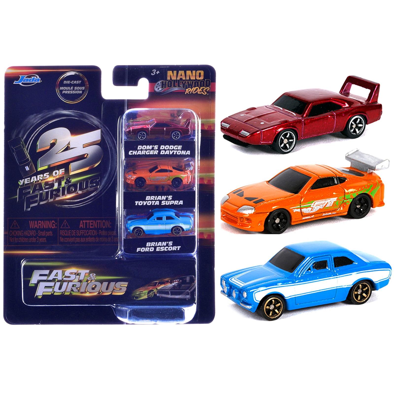 Jada Toys Diecast Lightning McQueen Red Metallic with Extra Wheels
