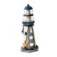 thumbnail image 3 of Adorno de faro de madera con temática de playa, figura decorativa creativa de faro Estrella de mar, 3 of 9