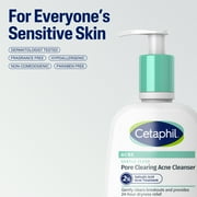 Cetaphil Gentle Clear Pore Clearing Acne Cleanser for Sensitive, Acne-Prone Skin, 8 fl oz