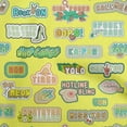 thumbnail image 1 of oneOone Polyester Spandex Medium Yellow Fabric Kawai Craft Projects Decor Fabric Printed By The Yard 56 Inch Wide-3F, 1 of 5