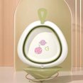 thumbnail image 1 of Foldable Wash Basin, Cute Portable Plastic Basins Multipurpose  for Travel Camping Laundry Green, 1 of 7