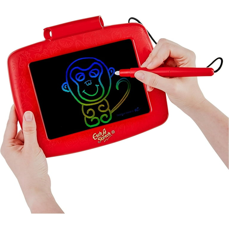 Etch A Sketch Jr. Joystick Easily Draw Lines Loops and Circles Kids Can  Hold