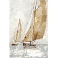 thumbnail image 2 of Harper, Ethan 23x32 Gold Ornate Wood Framed with Double Matting Museum Art Print Titled - Golden Sails II, 2 of 4