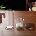 thumbnail image 3 of Becaristey Stainless Steel Tea Strainer Glass Teapot Easy Tea Separation And Brewing Tea Can Be Directly 600ml, 3 of 6