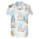 thumbnail image 5 of Tops para hombre, blusas y camisas de manga corta con cuello redondo para hombre, jersey informal con cuello redondo estampado para hombre, pantalones cortos deportivos para fitness, blusa de poliéste, 5 of 5