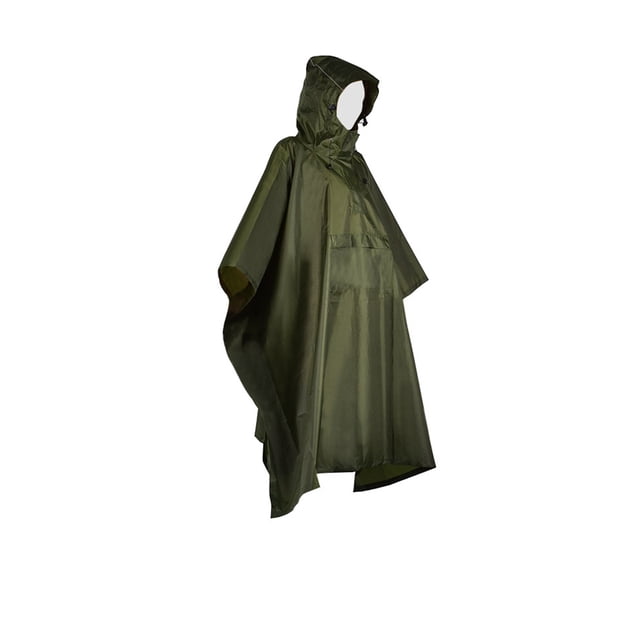 Cubiertas de lluvia Ropa deportiva al aire libre Impermeables a prueba de agua Impermeable Mochilero Ropa de lluvia Sencillo impermeable para actividades exteriores Verde seitruly HA060484-02