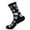Black, variant on Penkiiy Middle Socks for Men Men Women Casual Personality Letters Sock Cotton Sock Blue Socks