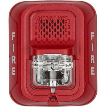 4-Wire, Horn Strobe, Red
