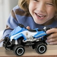 thumbnail image 3 of CNKOO Children Remote Control Car Simulation Beach Motorcycle Toy 1/43 Scale Miniature Off-Road Vehicle Toy Boys Girls Electric RC Car Toy Birthday Gift, 3 of 6