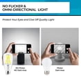 thumbnail image 4 of Bombilla LED Hizashi Vintage Edison de 6 W, 4000 K, 700 lm, E26, paquete de 12, 4 of 6