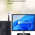 thumbnail image 3 of Adaptador WiFi USB 3.0 de 1300 Mbps, banda dual, 2,4 GHz, 5 GHz, antena, USB, Ethernet, tarjeta receptora para PC, 3 of 8
