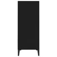thumbnail image 3 of vidaXL Sideboard Black 57x35x90 cm Engineered Wood, 3 of 4