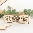 thumbnail image 6 of Efavormart 13" Rustic Heart Drop Top Frame Wedding Guest Book Sign, Wooden Display Stand Alternative, 6 of 11