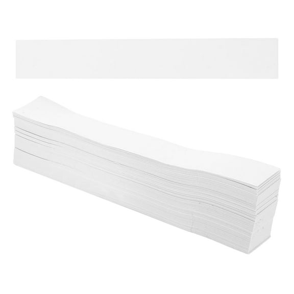 YOSADIER White Offset Paper Cash Straps for Secure Adhesion and Professional Appearance, and Packaging Solution