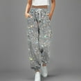 Baggy Sweatpants for Women 2024 Womens Fashion Pants Christmas Printed