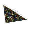 thumbnail image 6 of Easygdp Pixel Game Pet Scarf, Dog Triangle Scarf, Printing Dog Bib, Handkerchief Scarf for Small Medium Large Dogs Cats Pets, 6 of 9