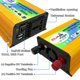 thumbnail image 5 of Inversor modificado,Peaks Power 3000W Inversor de onda sinusoidal modificada Inversor de corriente d Abody Amarillo/110 V, 5 of 7