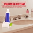 thumbnail image 2 of LAZIOEGR Green Rotating Tube Toothpaste Squeezer & Cosmetic Dispenser – Easy‑Install ABS Stand for Bathroom, 2 of 9