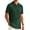 Deep Green, variant on RICHCOIN Polo Shirts for Men Summer Short Sleeve Textured Knit Casual Golf Tops Collared T Shirt