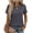 04#Gray, variant on Womens Tshirt Short Sleeve Summer Tops Crewneck Casual Basic Tee Shirts Spring Clothes Trendy Outfit Deep Red S