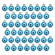 thumbnail image 2 of 100pcs Evil Eye Beads Charms Connector DIY Jewelry Accessories for Bracelet, 2 of 4