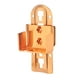 thumbnail image 1 of Soporte para barandilla de cama Bisagra Armazón de cama Fijo Accesorios Resistente Ahorro de espacio Robusto H oro rosa, 1 of 9
