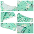thumbnail image 5 of UVN Pajamas Sets for Women 2 Piece Lounge Set Short Sleeve Tops and Shorts Soft Pj Set Sleepwear Loungewear, 5 of 9