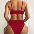 thumbnail image 7 of Afdoent Women's Bikini Sets Womens Swimwear Summer Two Piece Swimsuit Adjustable Strap Beach Bikini Vintage Swimwear, 7 of 7