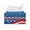 4th Of July Star Pattern, variant on Chririnla Love Is Blind Rectangle Tissue Box Covers, Foldable Wear Resistant PU Leather Facial Tissue Holder for Office Desk Home