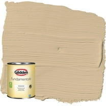 Glidden Fundamentals Pony Tail / Beige Flat Interior Paint, 1 Quart