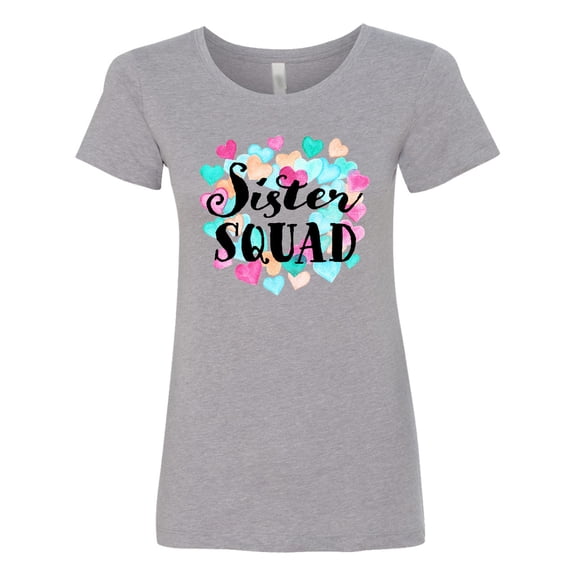 Inktastic Sister Squad Hearts Women's T-Shirt