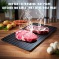 thumbnail image 5 of Defrosting Tray, Rapid Thawing Plate for Frozen Meat, Quick and Safe Thaw Defrost Tray for Kitchen, 5 of 8
