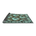 thumbnail image 2 of Ahgly Company Indoor Square Persian Light Blue Traditional Area Rugs, 6' Square, 2 of 4
