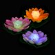 thumbnail image 4 of 3 luces flotantes de loto para el agua, románticas, para deseos, con forma de flor, para piscina, con pilas (amarillo, azul, degradado), 4 of 7