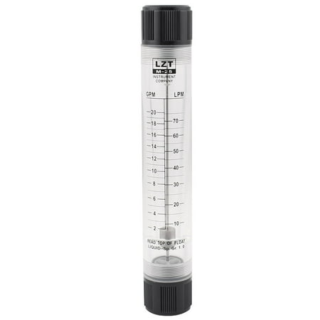 Unique Bargains LZT M-25 2-20GPM 10-70LPM Tube Type Flowmeter Flow Meter