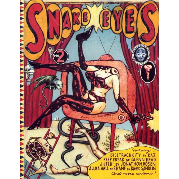 Snake Eyes #2 VF ; Fantagraphics Comic Book