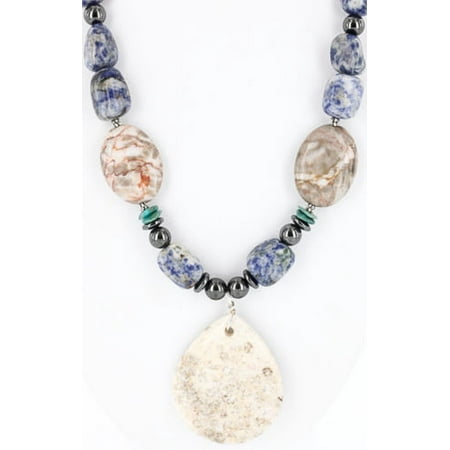 Lapis Jasper (Certified Authentic Navajo .925 Sterling Silver Natural Lapis Turquoise Jasper Native American)