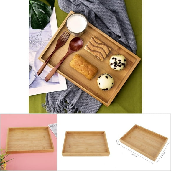 Plateau de service élégant de style japonais pour les collations alimentaires partageant la maison