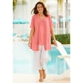 thumbnail image 4 of Woman Within Plus Size Lightweight Open Front Cardigan, 4 of 6
