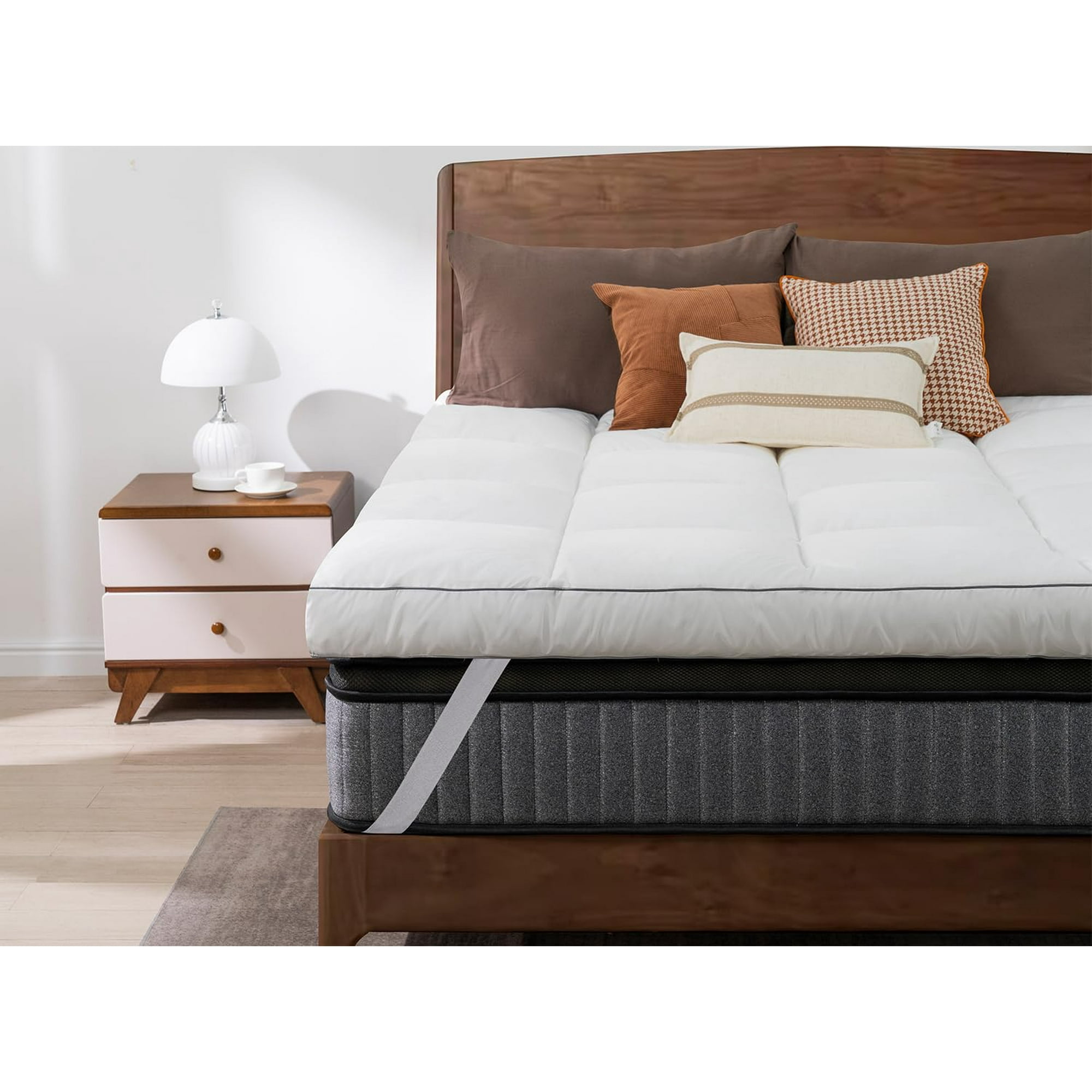 Queen pillow top mattress pad walmart hotsell