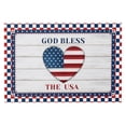 thumbnail image 6 of Independence Day Placemats - Set of 4, 4th of July Patriotic Table Mats for Home Decorations, American USA Flag Place mats for Memorial Day Home Kitchen Dinner, 6 of 6