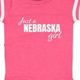 thumbnail image 4 of Inktastic Just a Nebraska Girl Born and Raised Girls Baby Bodysuit, 4 of 5