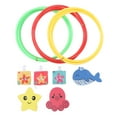 thumbnail image 2 of Diving Rings, Foldable Diving Rings Toy  for Kids for Underwater Game, 2 of 8